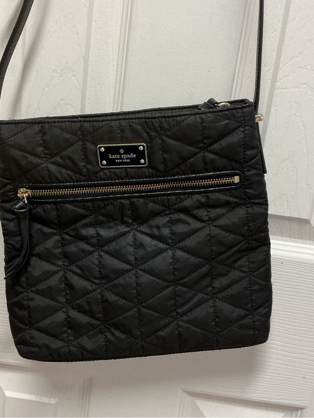 Kate Spade New York Wilson Road Quilted Dessi Crossbody Bag - Black
